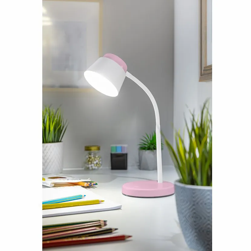 Slika proizvoda: LED STONA LAMPA HELIN 6W 4000K 350lm IP20 PINK GTV LED LB-HEL6W-20-DEC